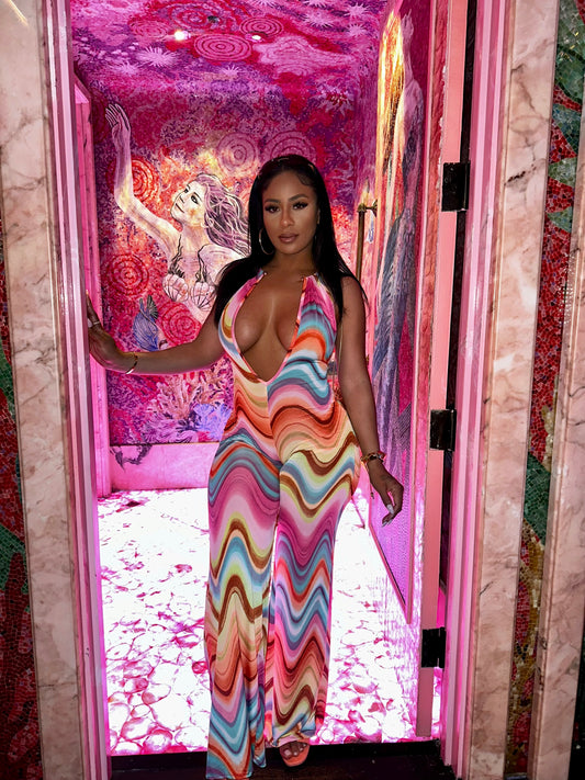 Swirl Away Jumpsuit